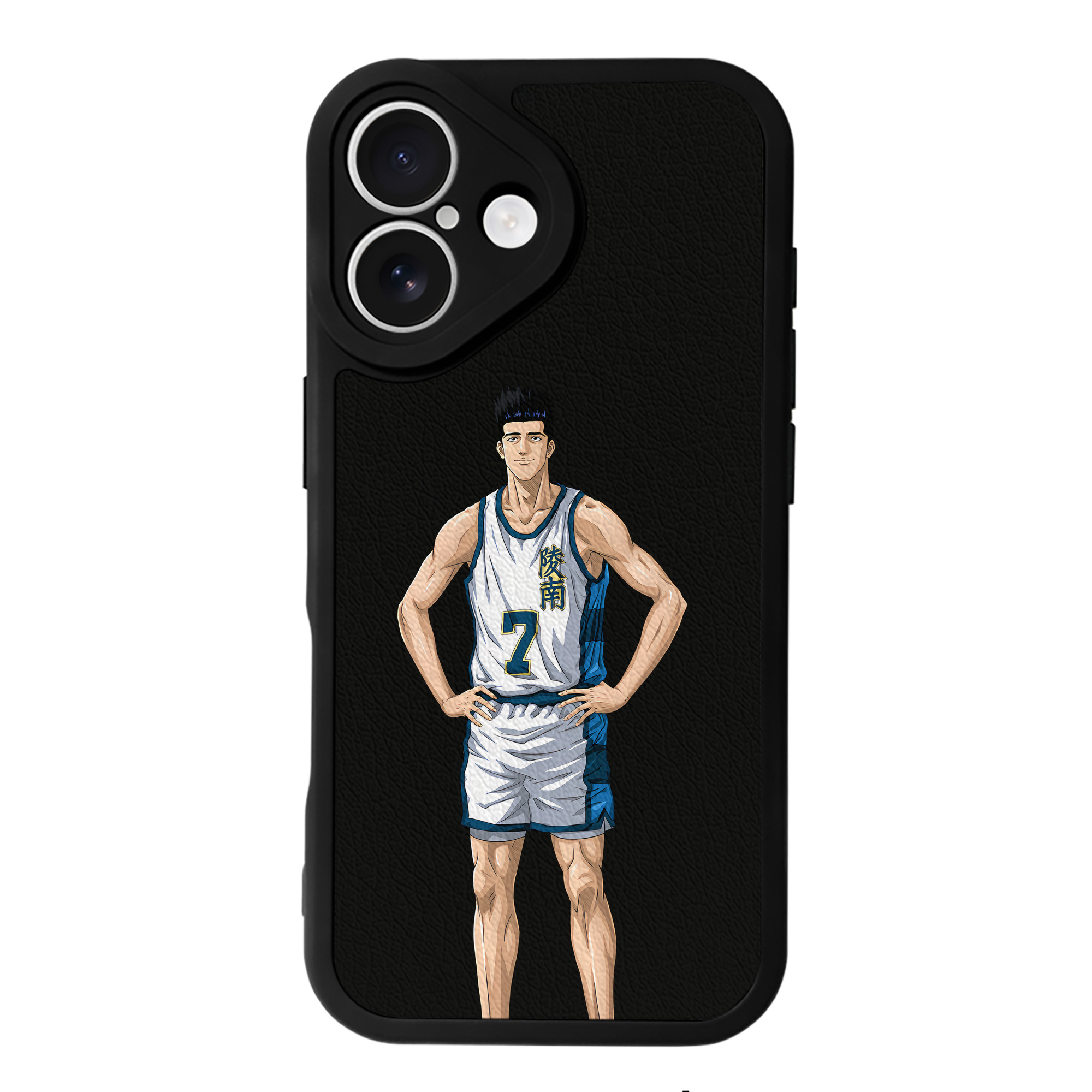 （画像用） SLAM DUNK／スラムダンク 【iPhone 16シリーズ対応】シリコンスマホケース（レザー調） 材質：シリコン